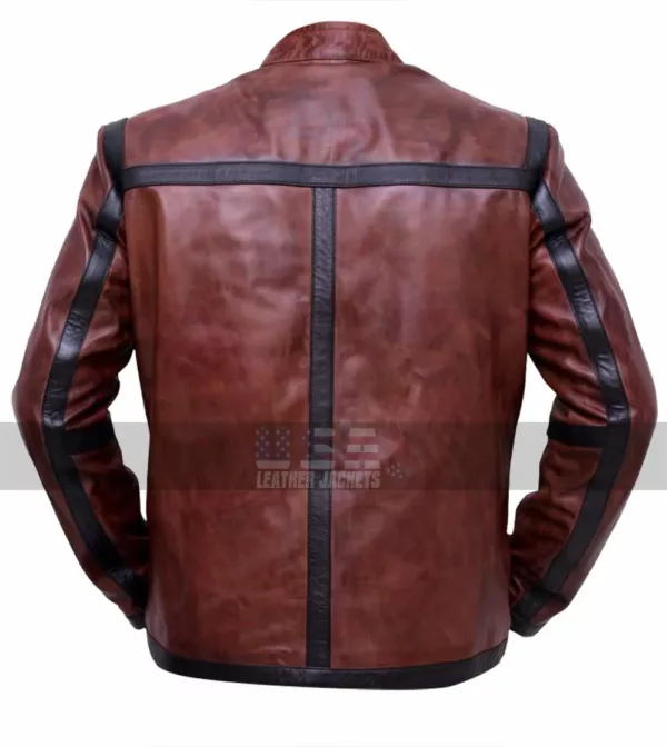 Lucifer Kevin Alejandro (Dan Espinoza) Brown Leather Jacket