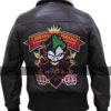 Joker Women Bombshell Harley Quinn Leather Jacket 
