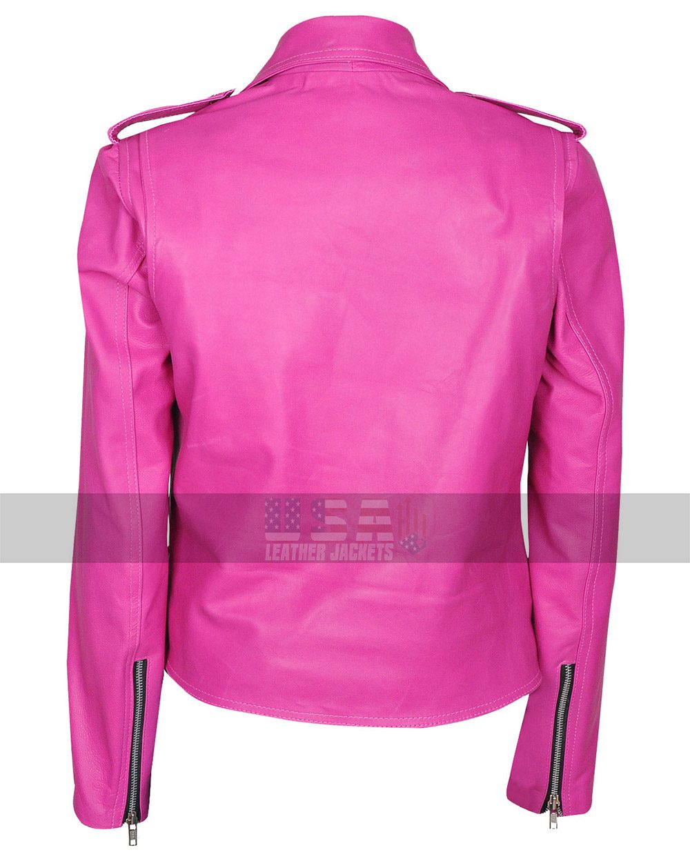 Hot Pink Brando Jessica Alba Jacket