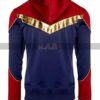 Captain Marvel Carol Danvers Brie Costume Hoodie Cotton Jacket