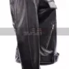 Women's Domino Harvey Keira Knightley Black Biker Leather Jacket
