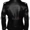 Mariah Carey Black Motorcycle Leather Jacket