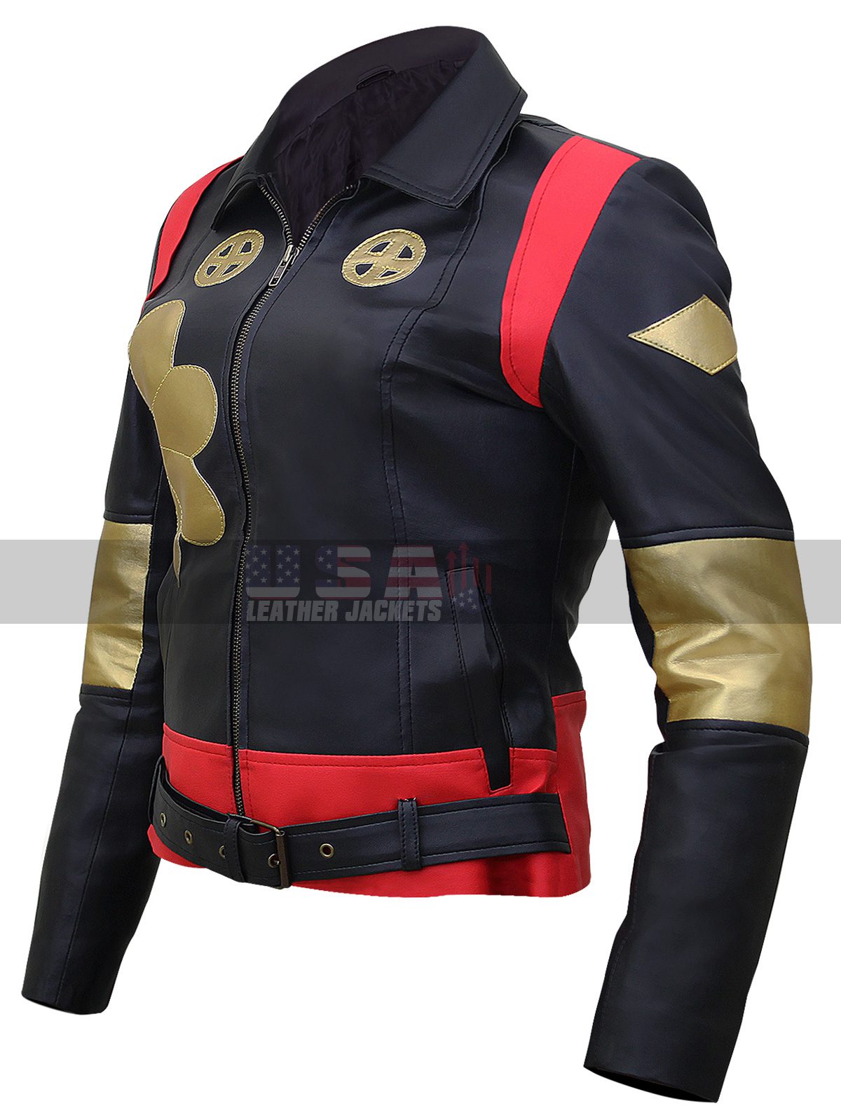 Suicide Squad Katana Tatsu Yamashiro Costume Leather Jacket