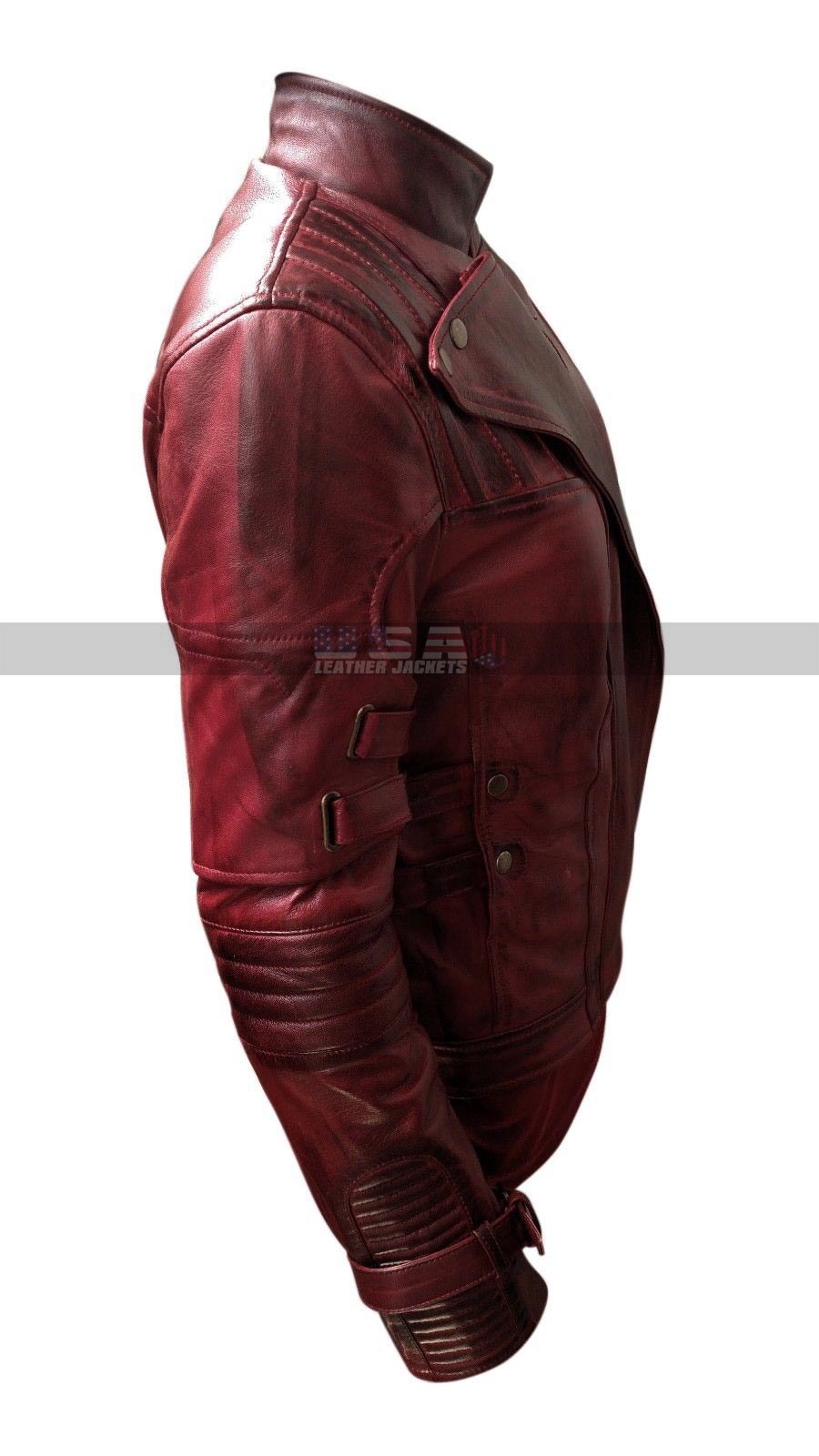 Star Lord Guardian Of Galaxy Vol. 2 Chris Pratt Women Leather Jacket