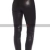 High Waisted Leggings Women Stretch Black Biker Leather Pants