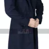 Taboo James Keziah Delaney Tom Hardy Fur Collar Wool Coat
