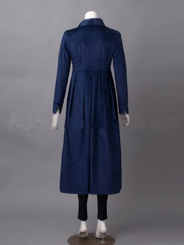 Pride and Prejudice and Zombies Elizabeth Bennet Costume Velvet Coat